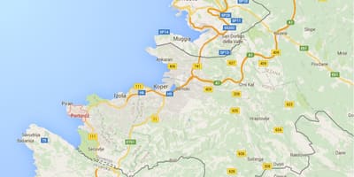 แผนที่ portoroz สโลเวเนีย Name